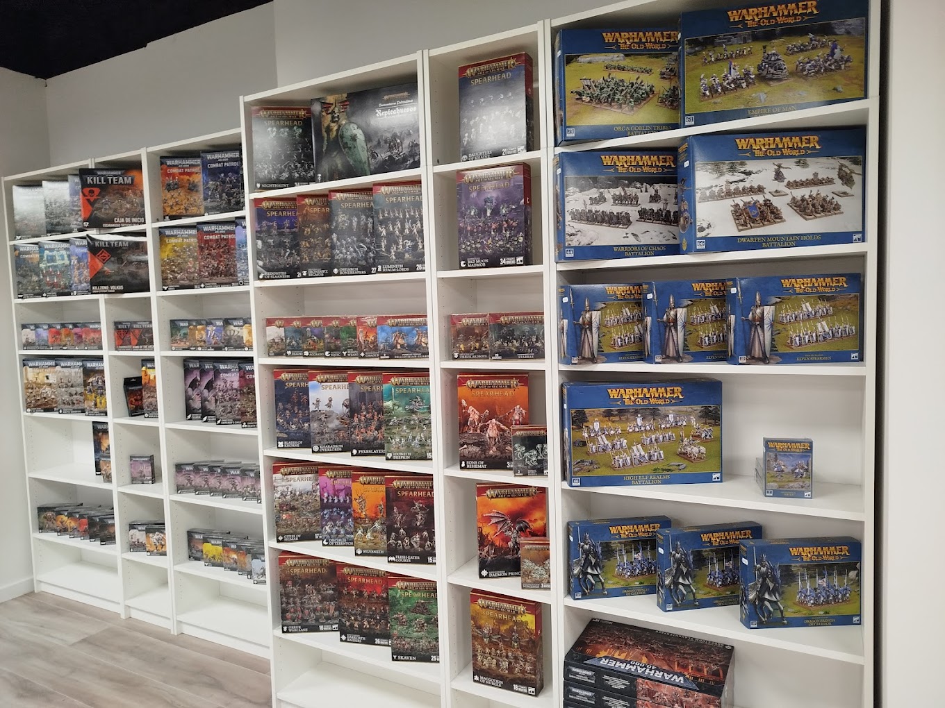 Estanterias Warhammer