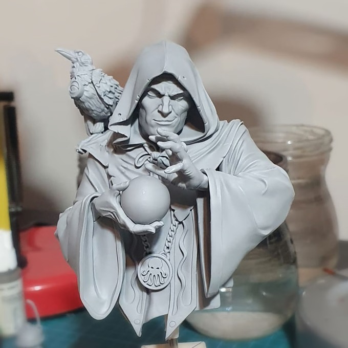 Cultist Bust