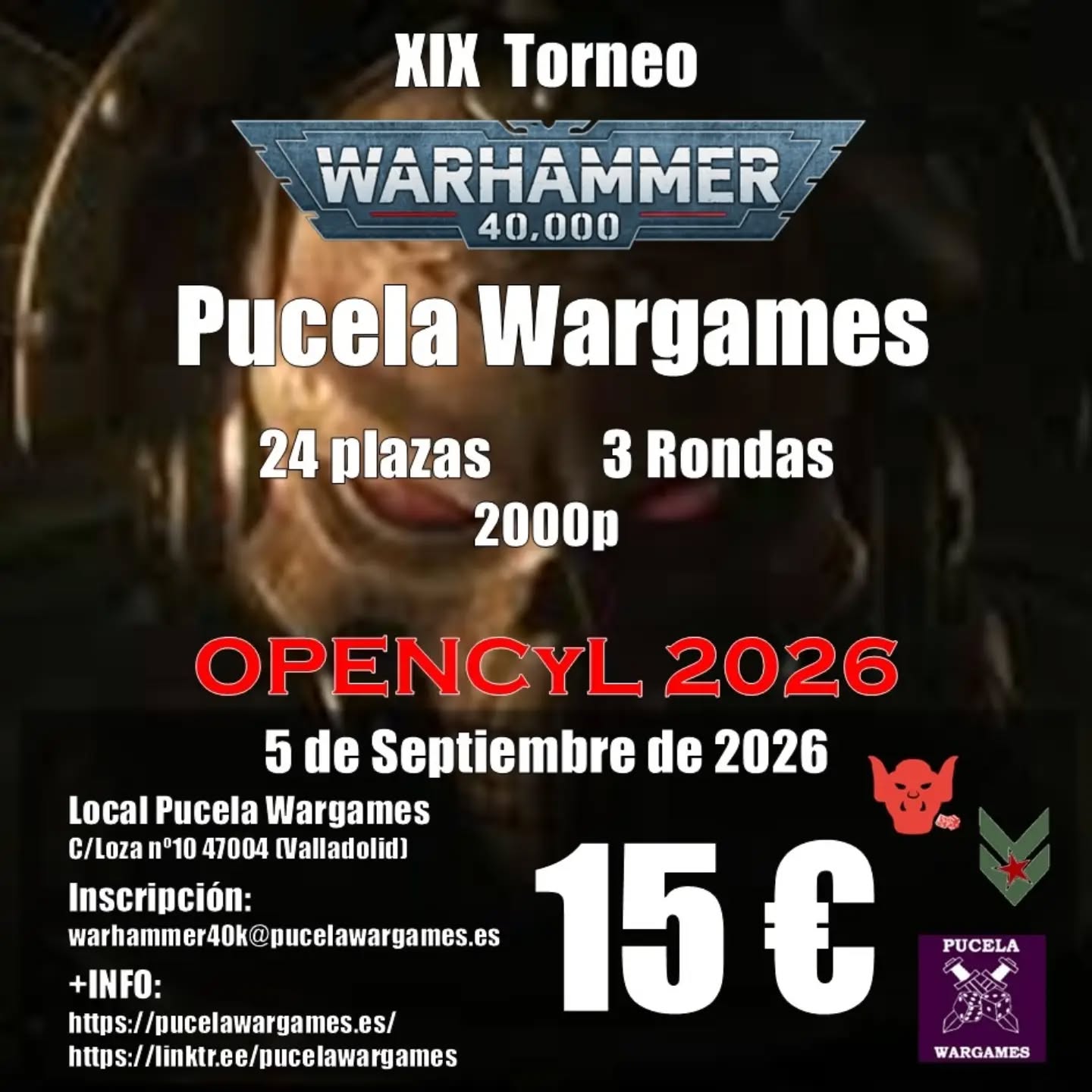 XIX Torneo Warhammer 40K Pucela Wargames