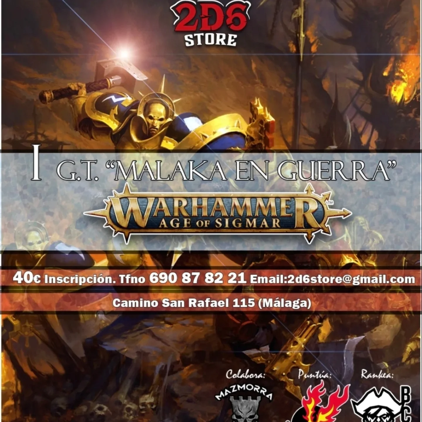 I Torneo Age of Sigmar GT Malaka en Guerra