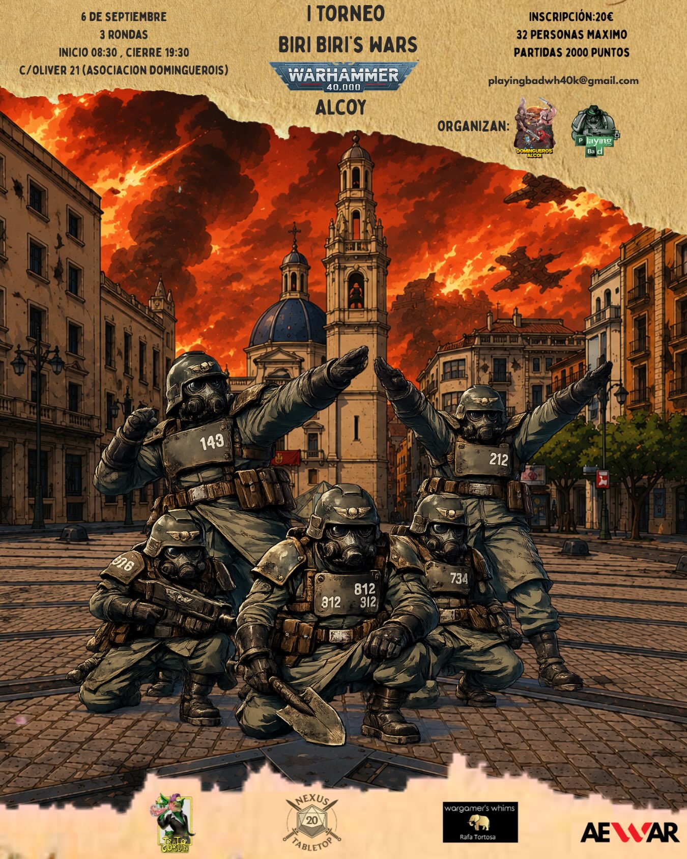 I Torneo Warhammer 40K Biri Biri´s Wars