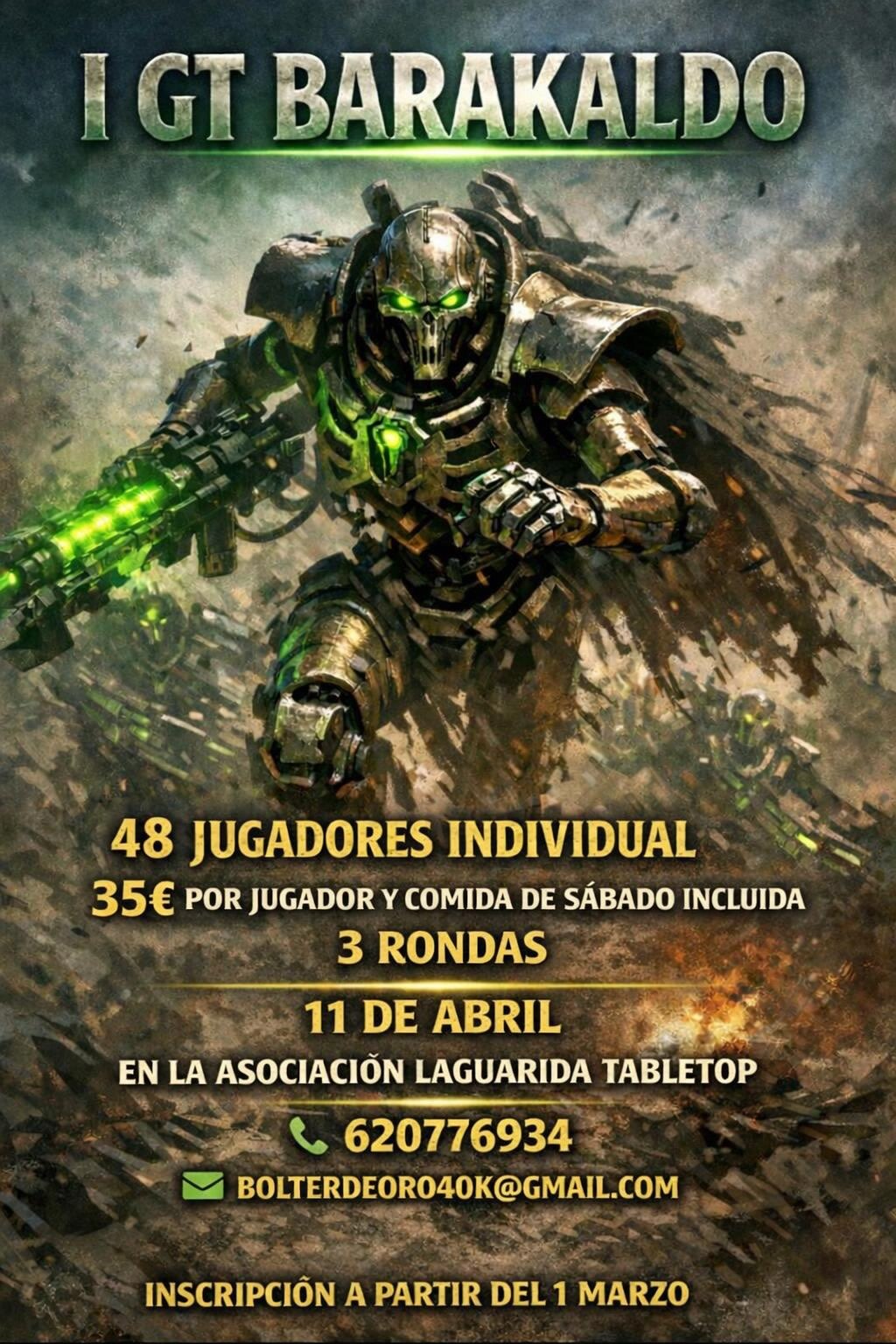 I Torneo Warhammer 40K GT Barakaldo