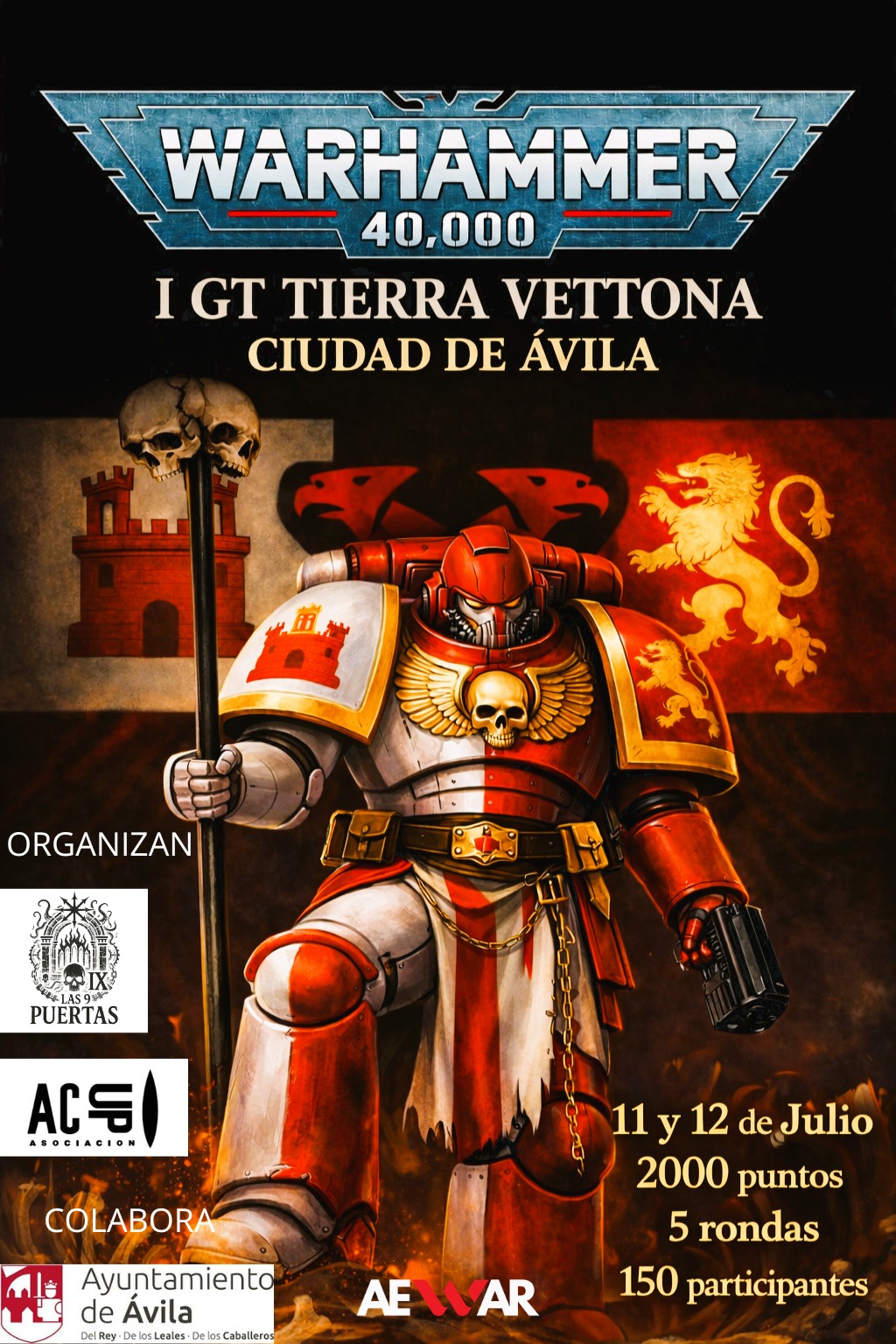 I Torneo Warhammer 40K GT Tierra Vettona - Ciudad de Avila