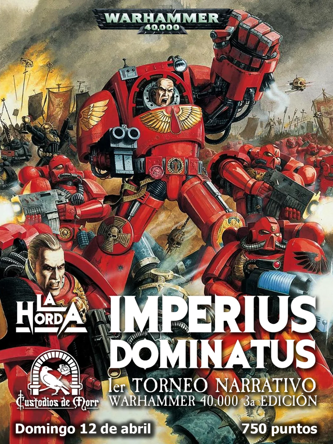 I Torneo Warhammer 40K Imperius Dominatus