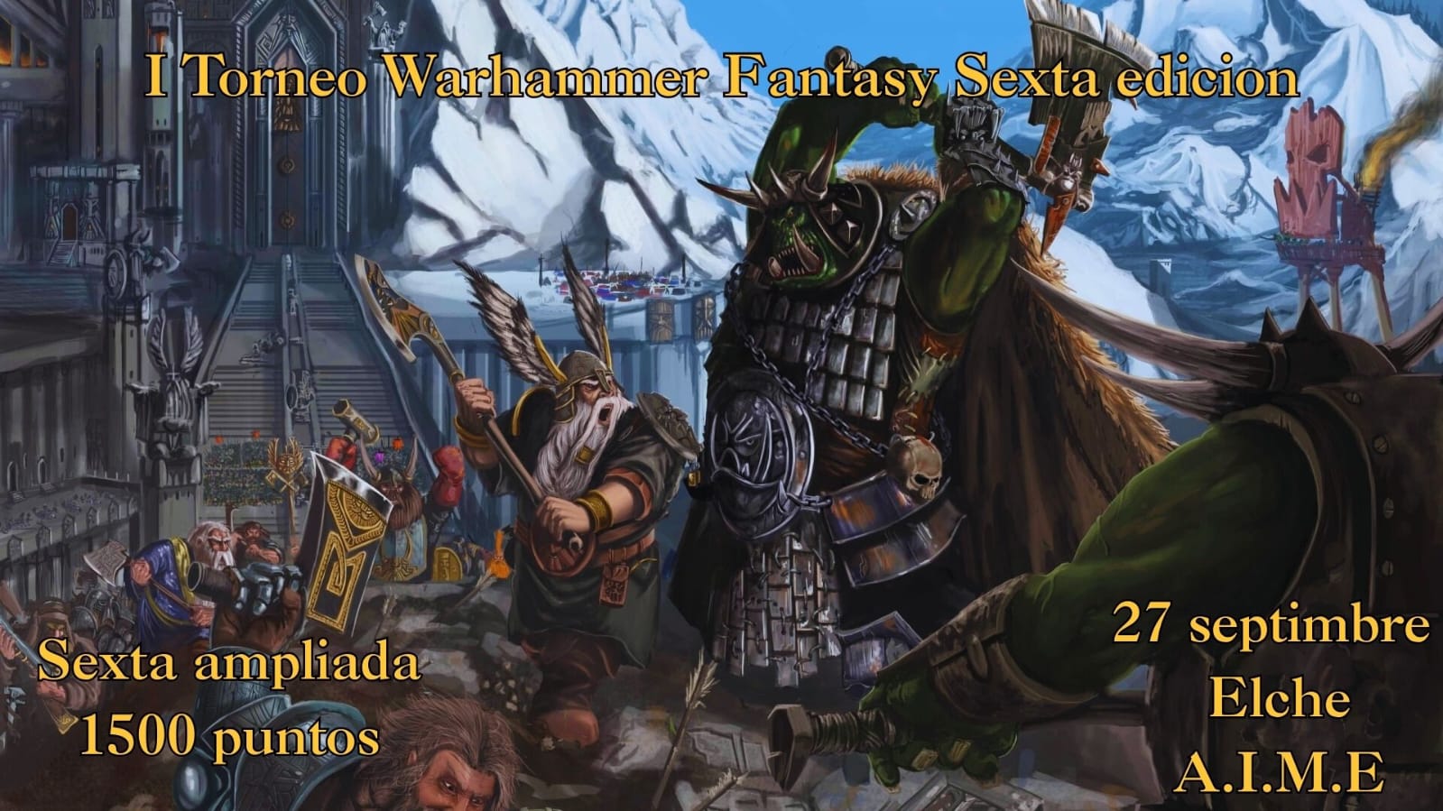 I Torneo Warhammer Fantasy AIME
