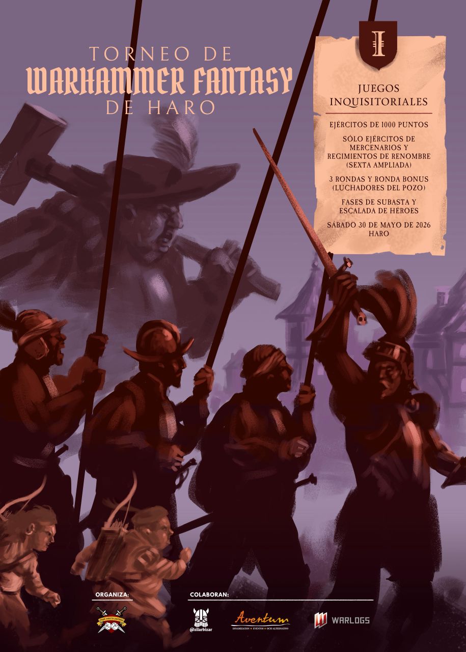 I Torneo de Warhammer Fantasy Battles Juegos Inquisitoriales 2026