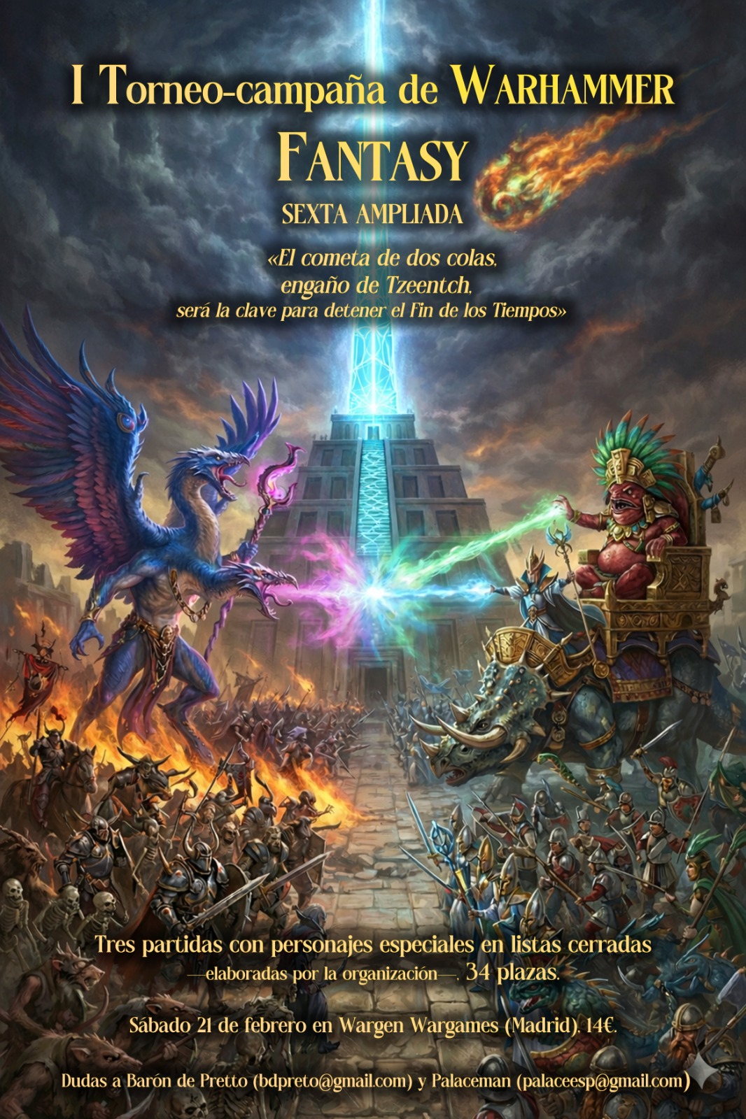 I Torneo-Campaña Warhammer Fantasy Puertos del Viejo Mundo