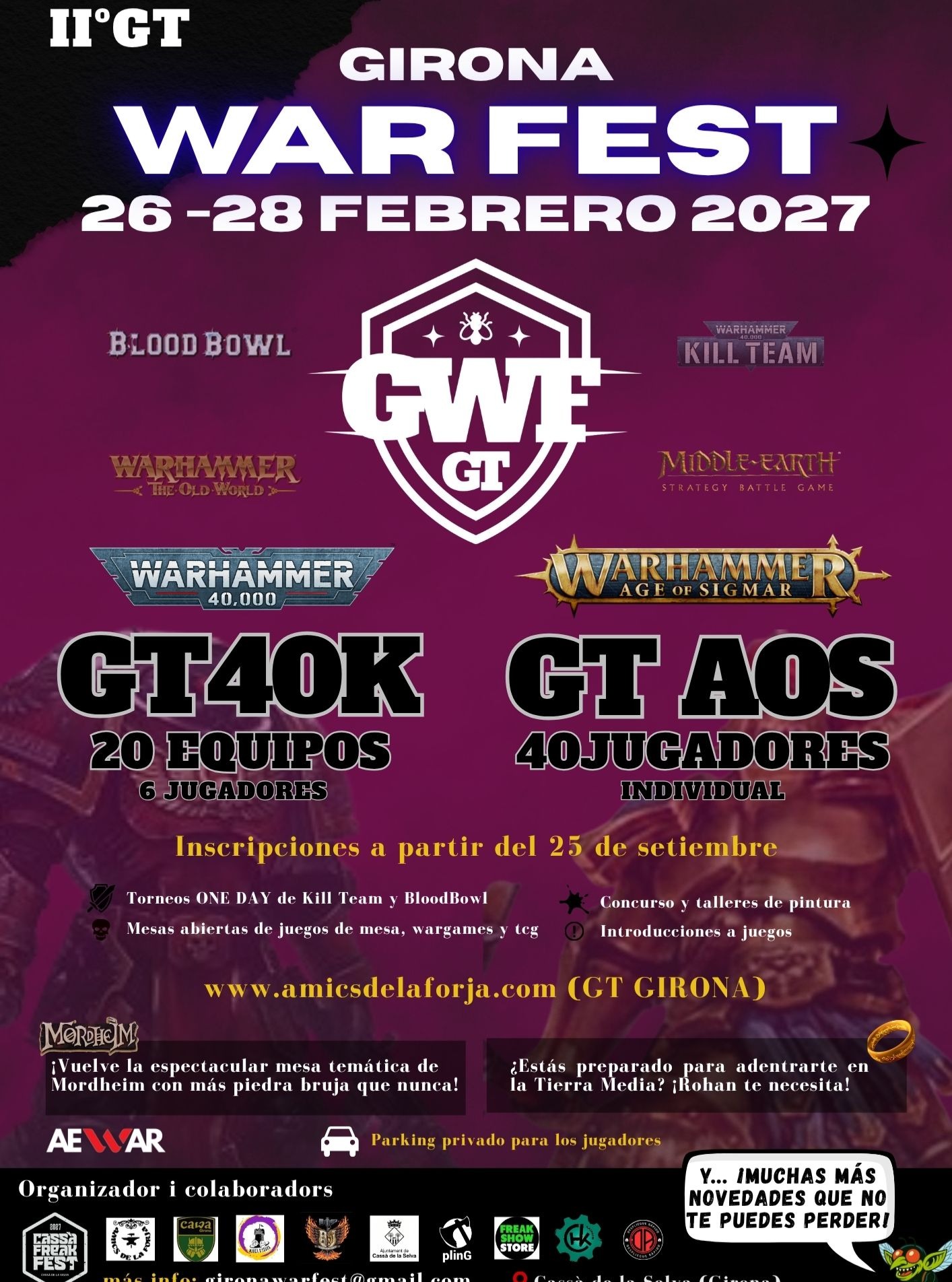II Torneo Warhammer 40.000 GT Girona War Fest
