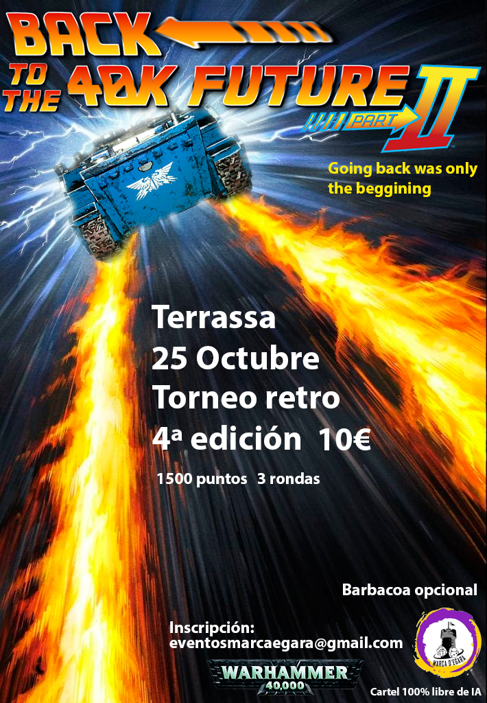 II Torneo Warhammer 40K Back to the Future