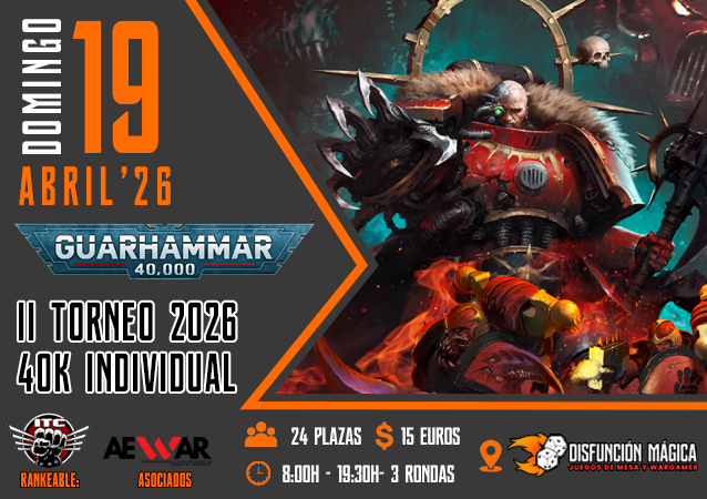 II Torneo Warhammer 40K Guarhammar