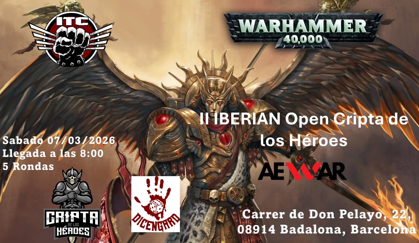 II Torneo Warhammer 40K Iberian Open Cripta de los Héroes