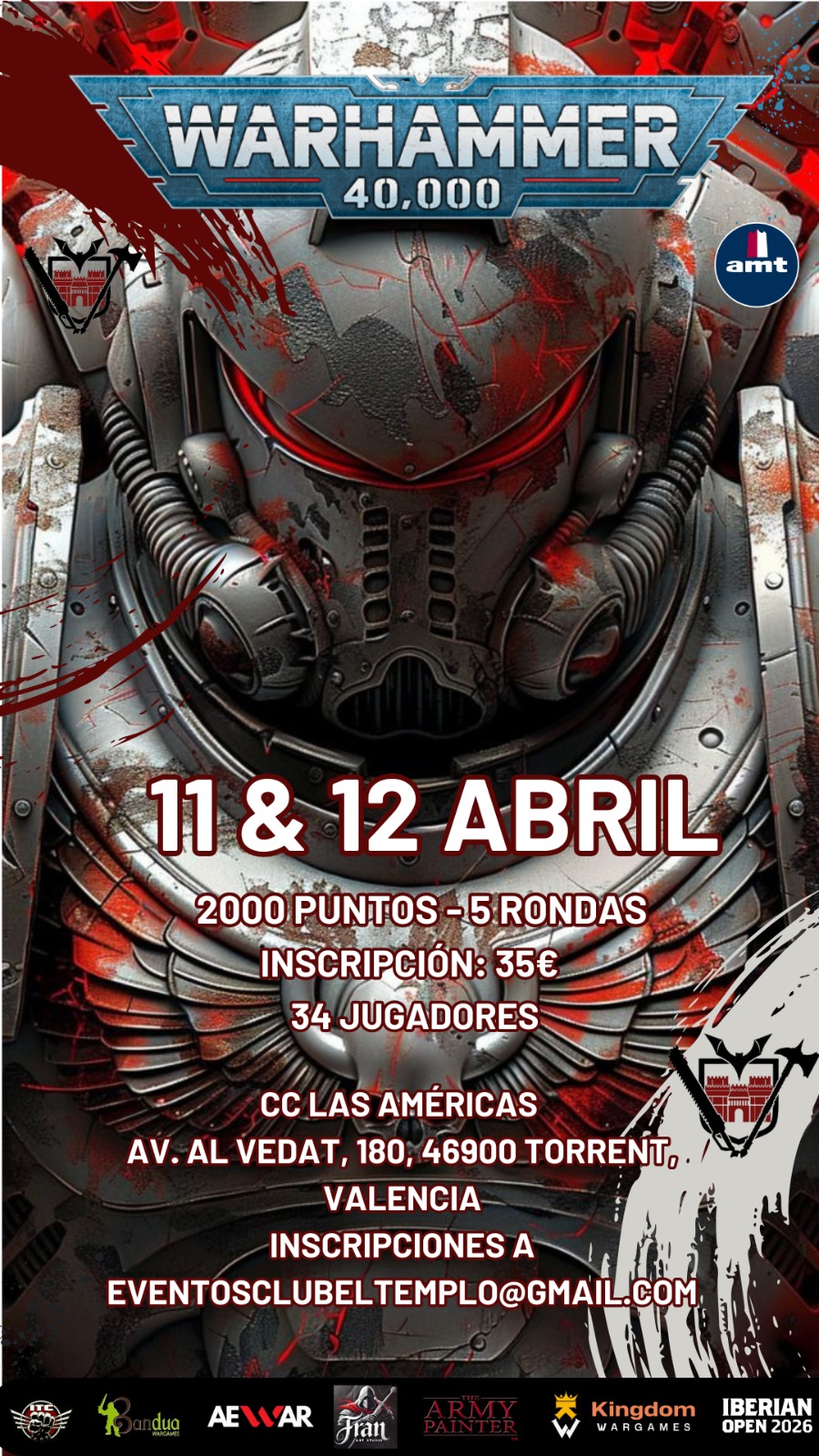 II Torneo Warhammer 40K Regne Mortal