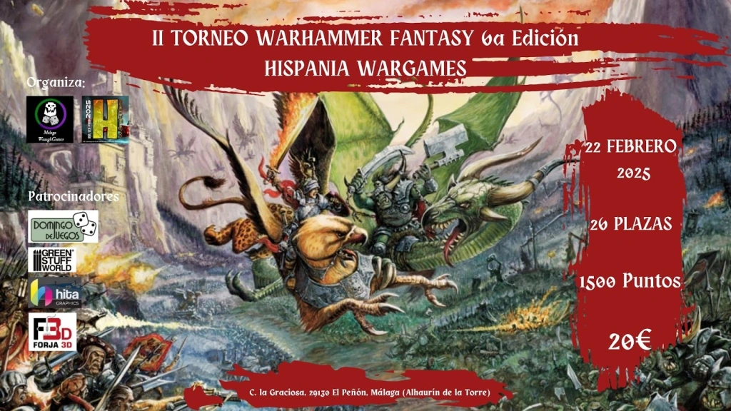 II Torneo Warhammer Fantasy Hispania Wargames