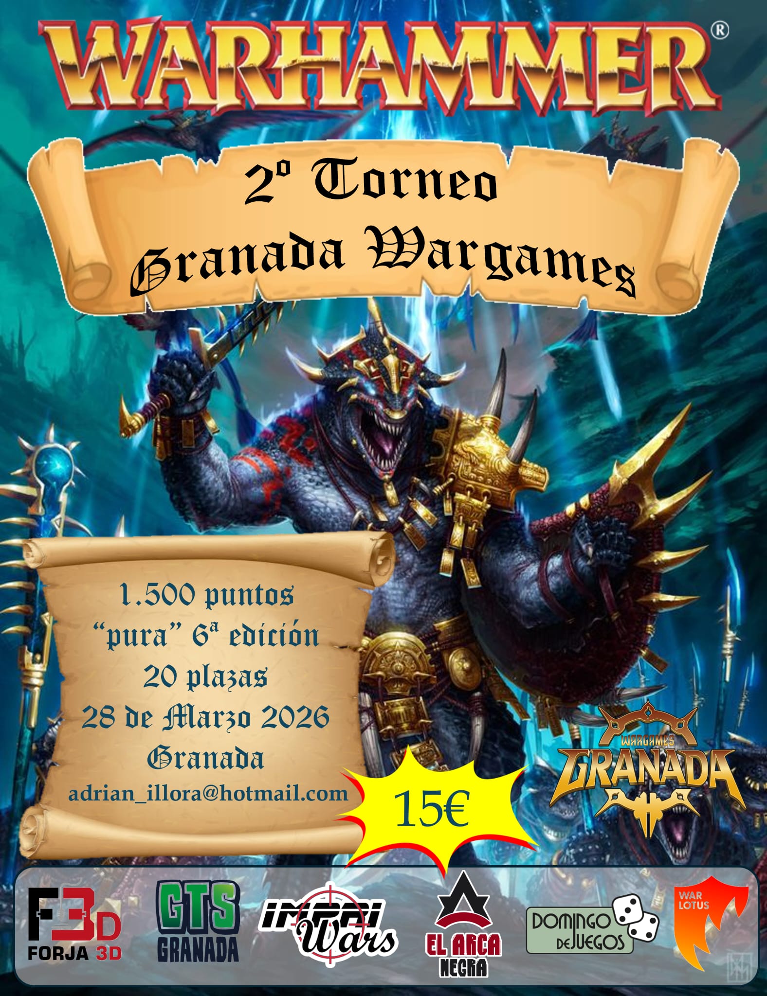 II Torneo Warhammer Fantasy Wargames Granada