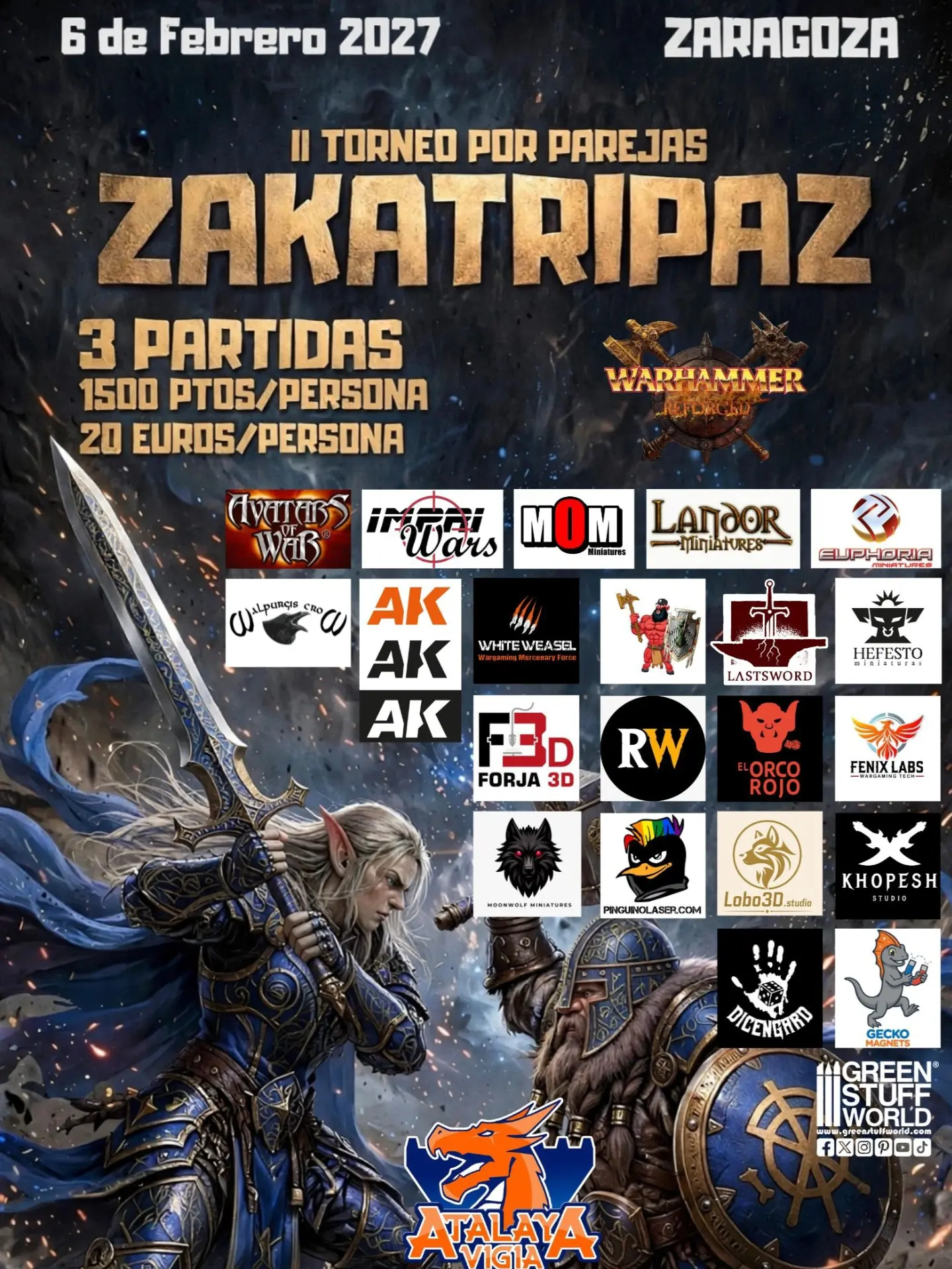 II Torneo Warhammer Reforged parejas Zakatripaz