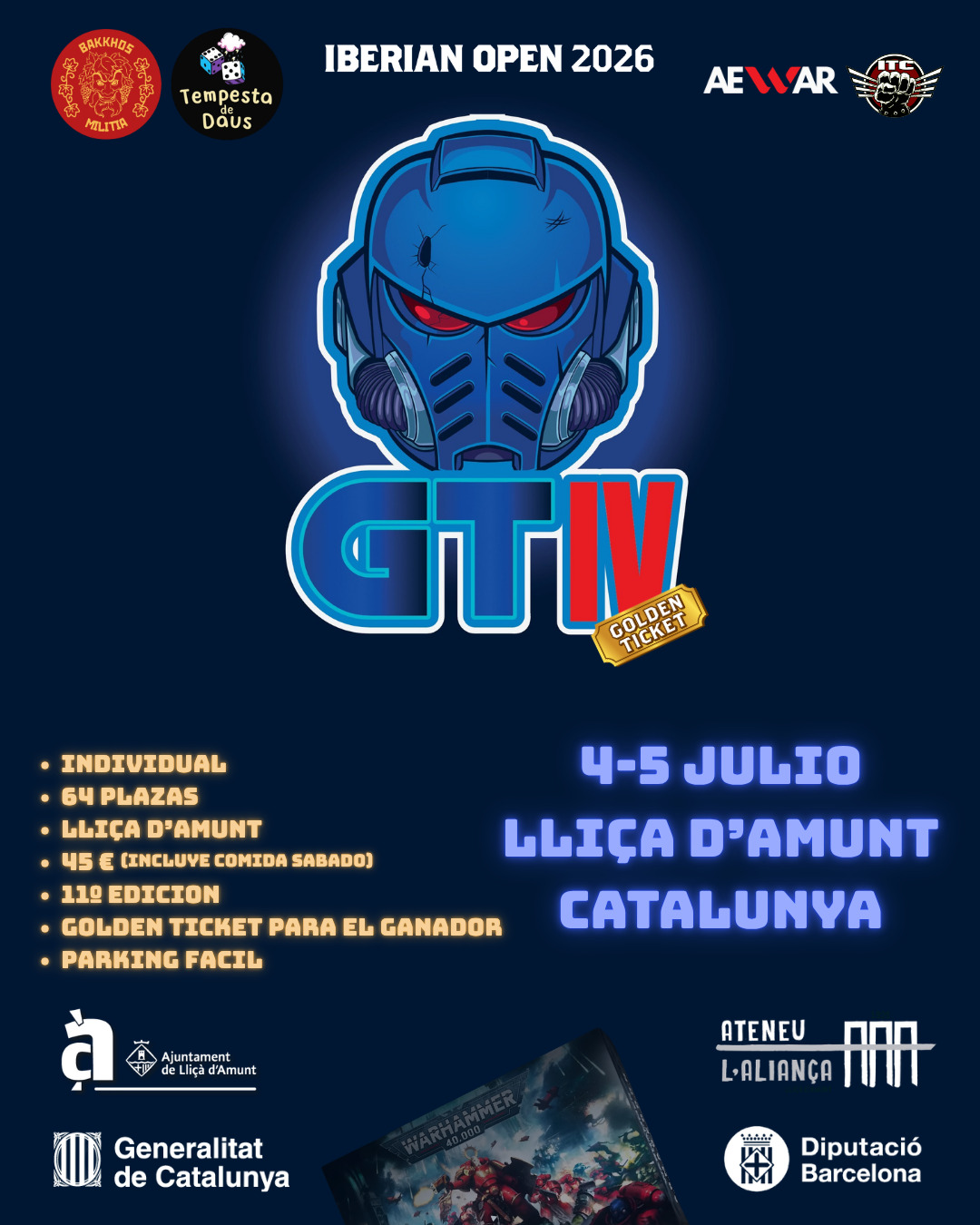 IV Torneo Warhammer 40K GT Tormenta de Hostias