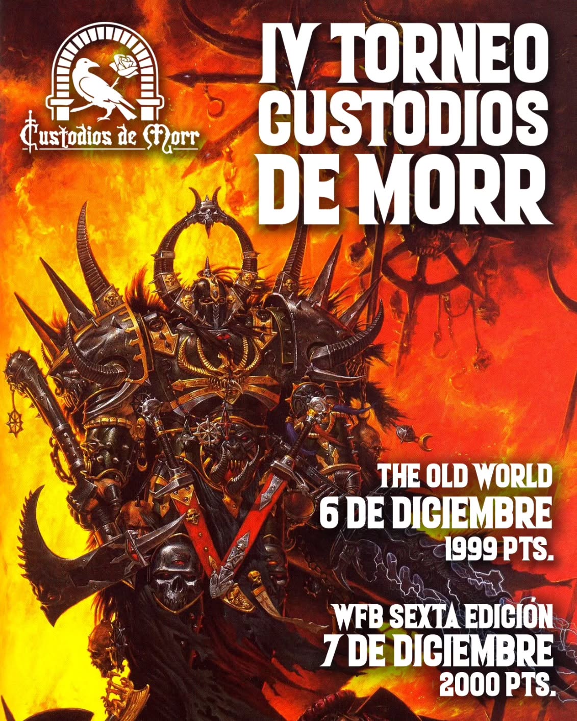 IV Torneo Warhammer Fantasy Custodios de Morr