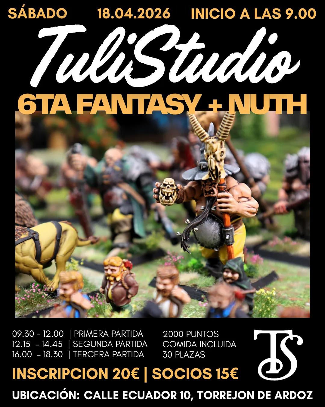 IV Torneo Warhammer Fantasy Battles TuliStudio