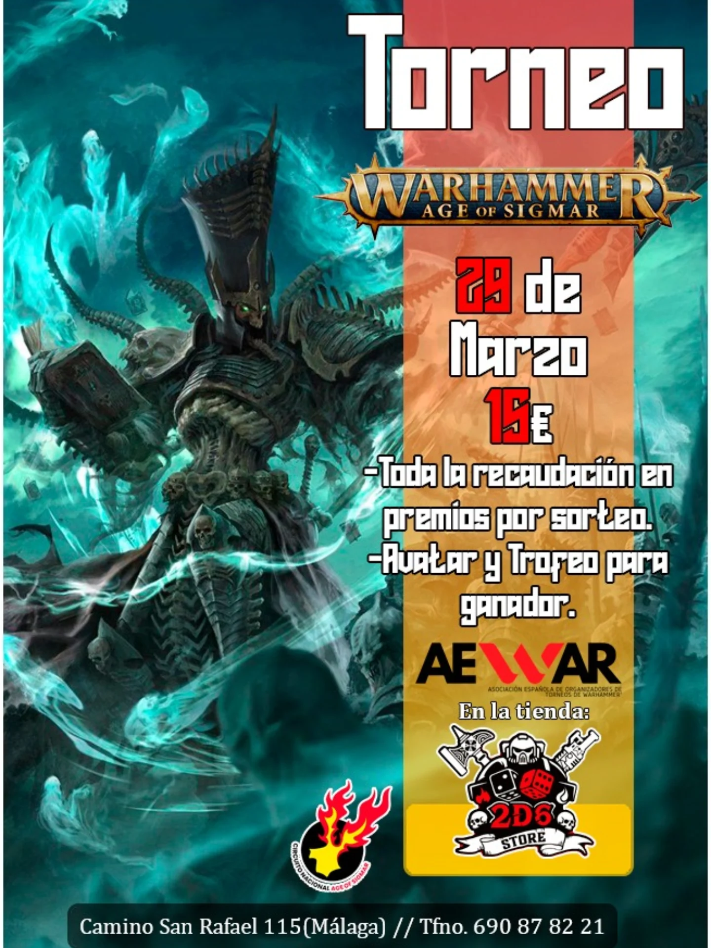 Torneo Age of Sigmar 2D6 Store (Marzo 2026)