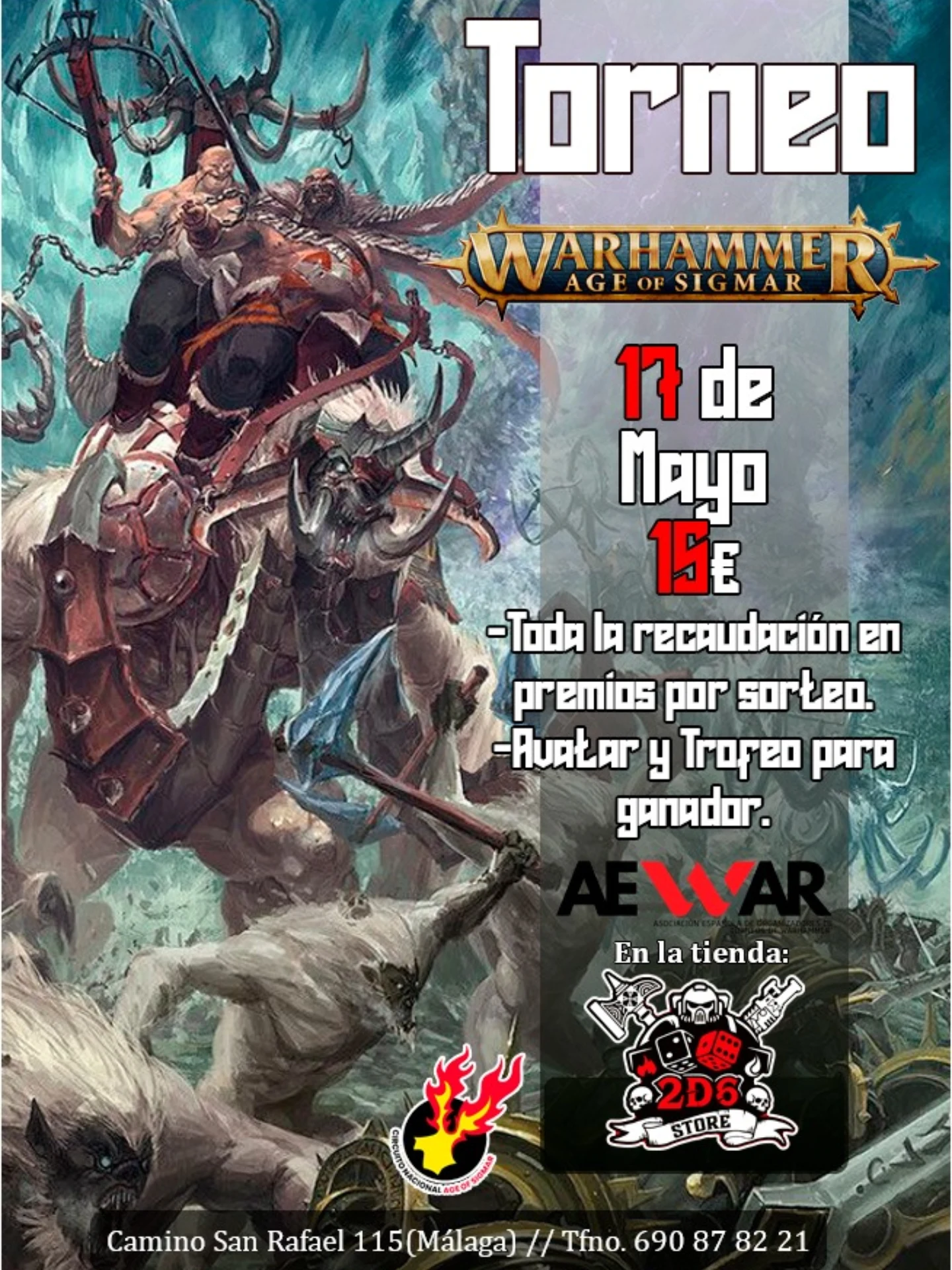 Torneo Age of Sigmar 2D6 Store (Mayo 2026)