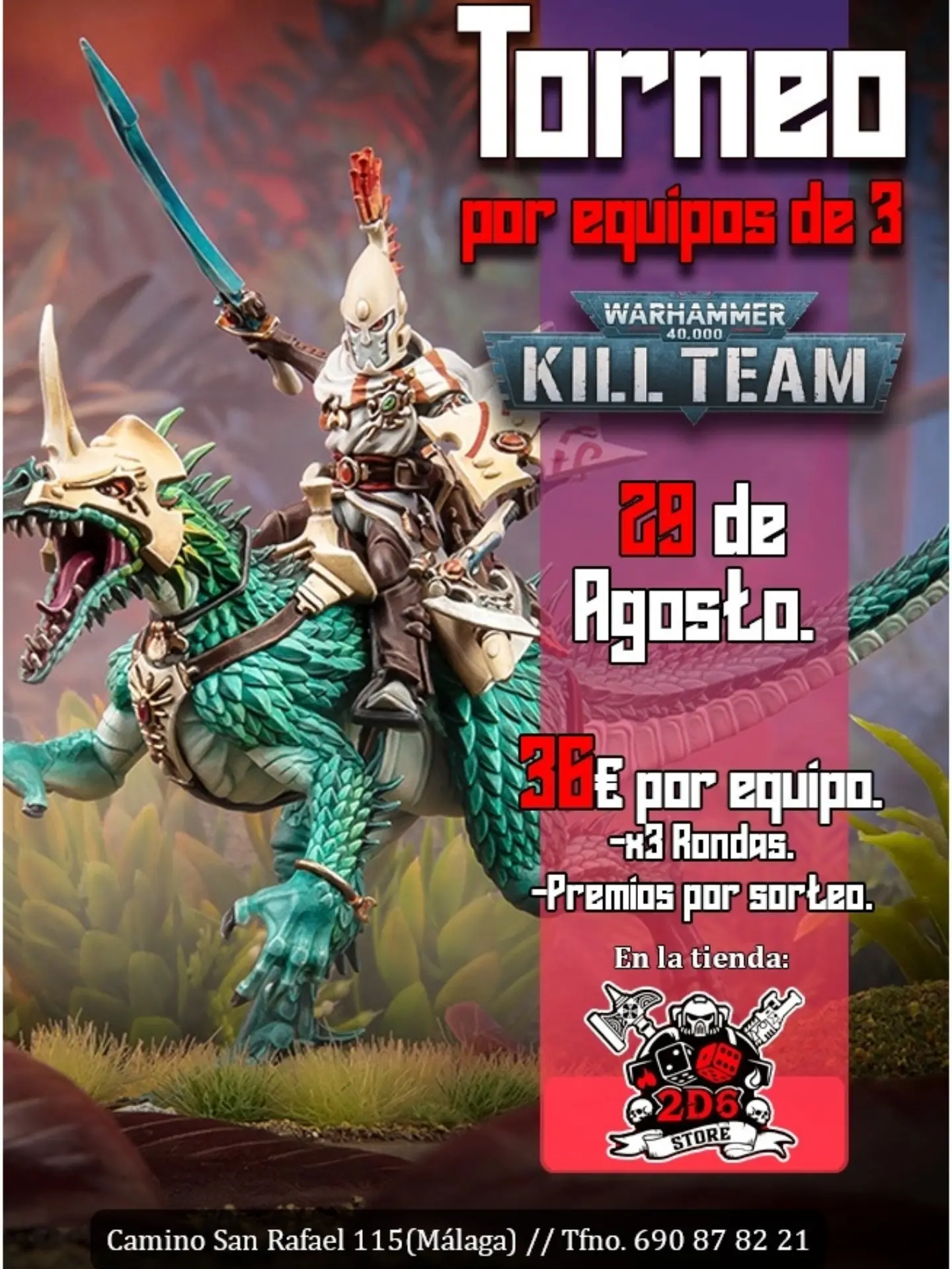 Torneo Kill Team 2D6 Store (Agosto 2026)