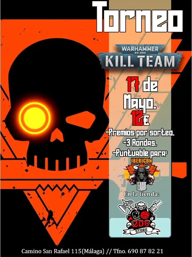 Torneo Kill Team 2D6 Store (Mayo 2026)