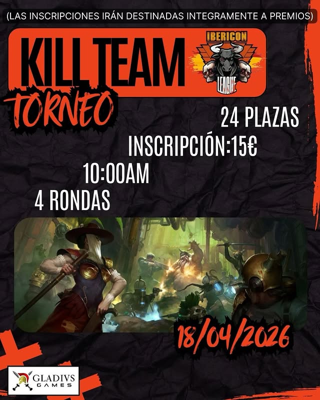 Torneo Kill Team Gladius Games - Abril 2026