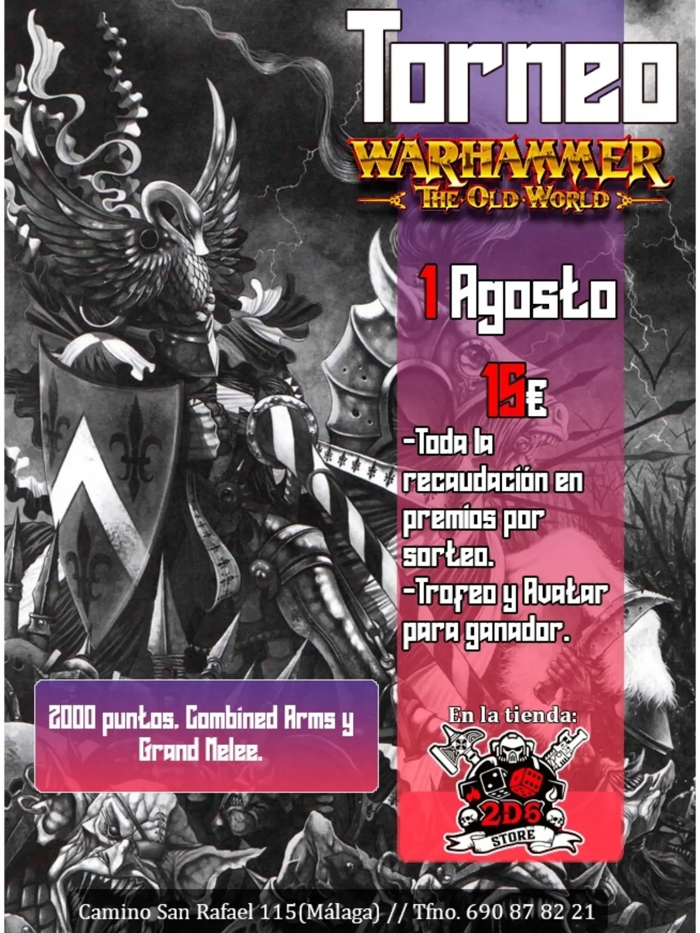 Torneo The Old World 2D6 Store (Agosto 2026)