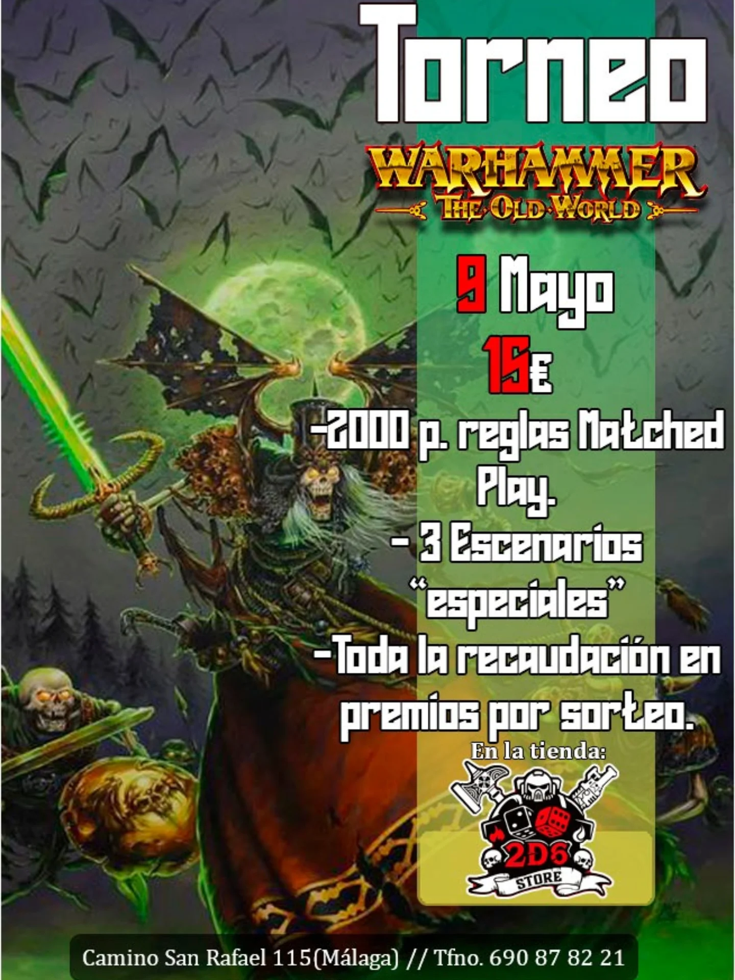 Torneo The Old World 2D6 Store (Mayo 2026)