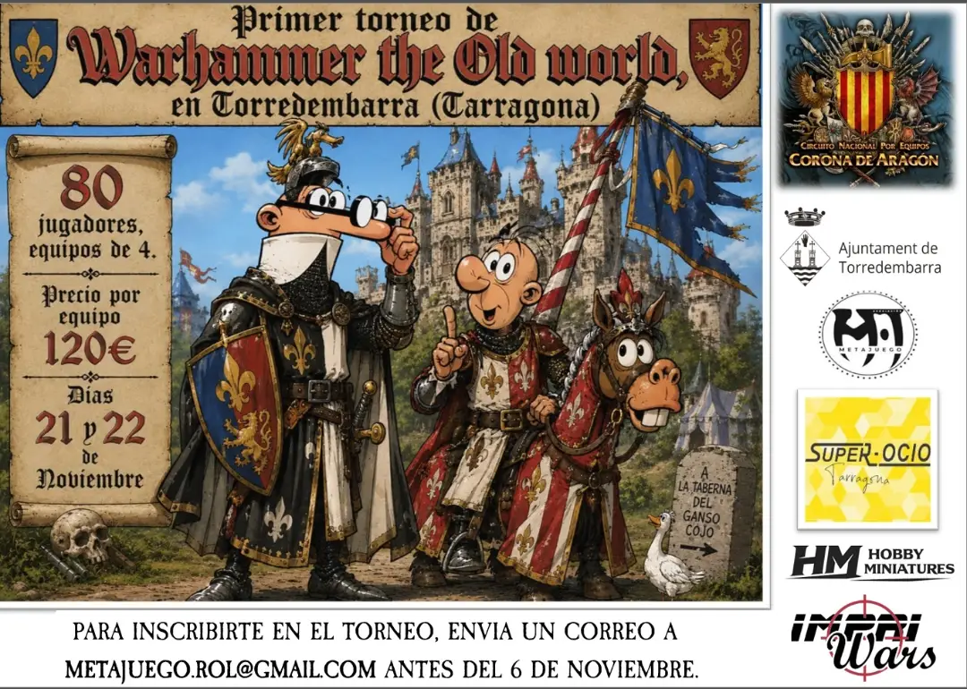 Torneo The Old World GT por equipos Corona de Aragón - Torredembarra