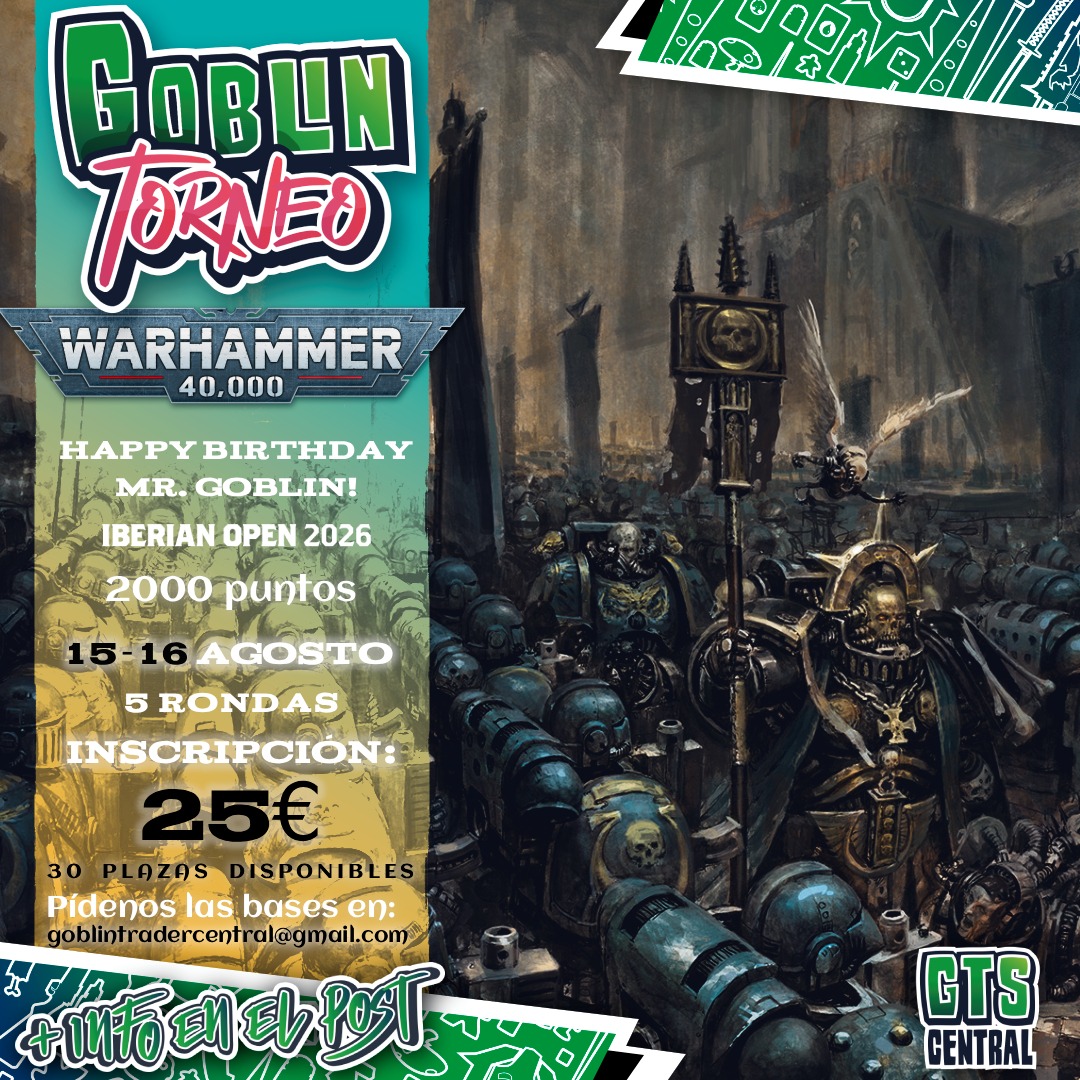 Torneo Warhammer 40K Happy Birthday Mr Goblin