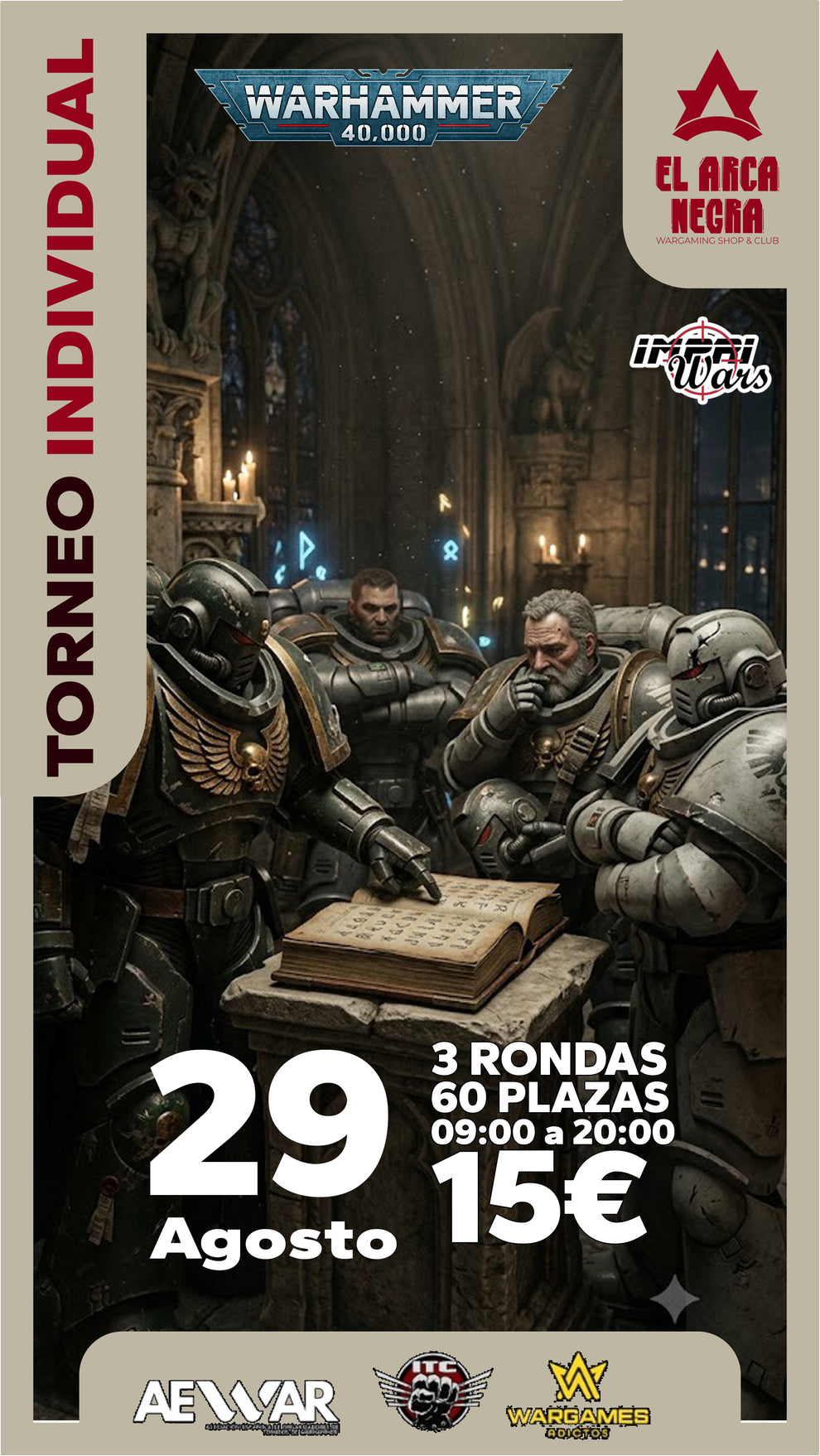 Torneo Warhammer 40K El Arca Negra - Agosto 2026