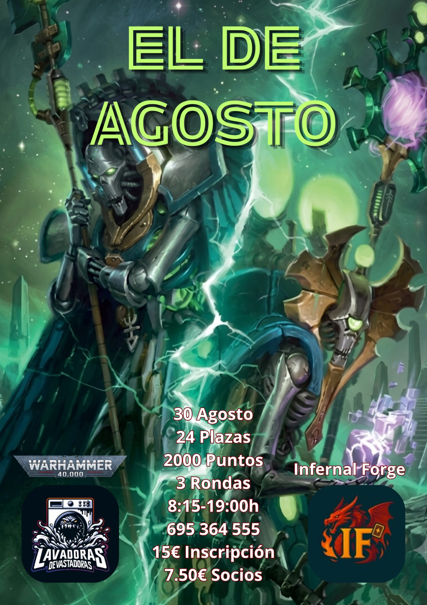 Torneo Warhammer 40K Infernal Forge - El de Agosto 2026