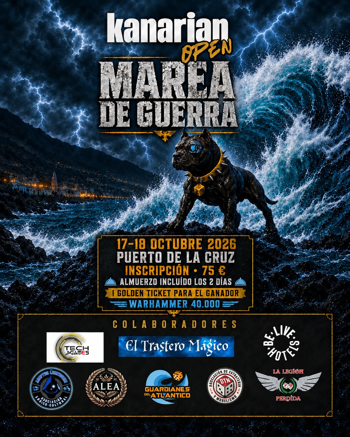 Torneo Warhammer 40.000 Kanarian Open: Marea de Guerra 2026