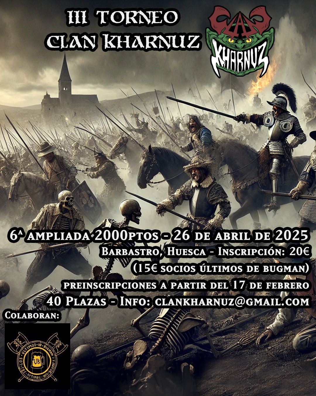 III Torneo Warhammer Fantasy Clan Kharnuz
