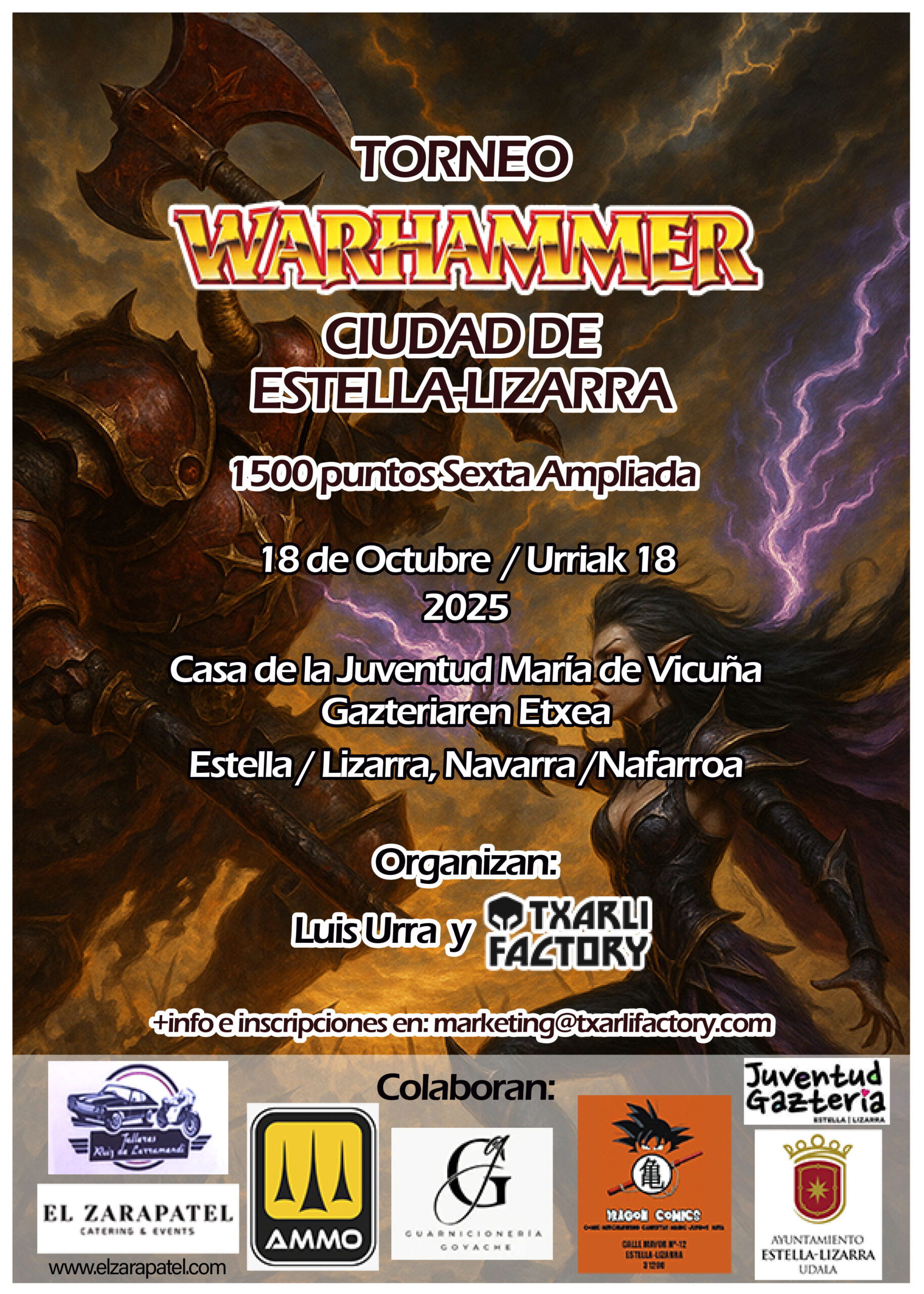 Torneo Warhammer Fantasy Ciudad de Estella-Lizarra 2025