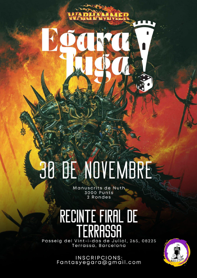 Torneo Warhammer Fantasy Egara Juga 2025