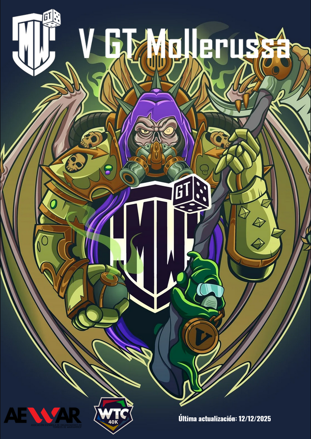 Torneo Warhammer 40K GT Iberian Open Mollerussa