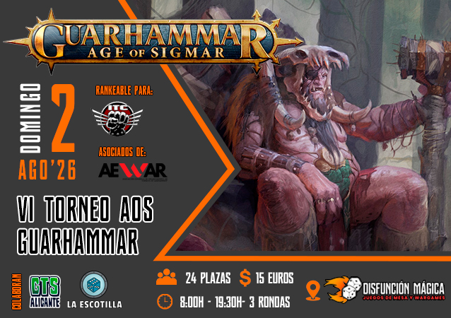 VI Torneo Age of Sigmar Guarhammar