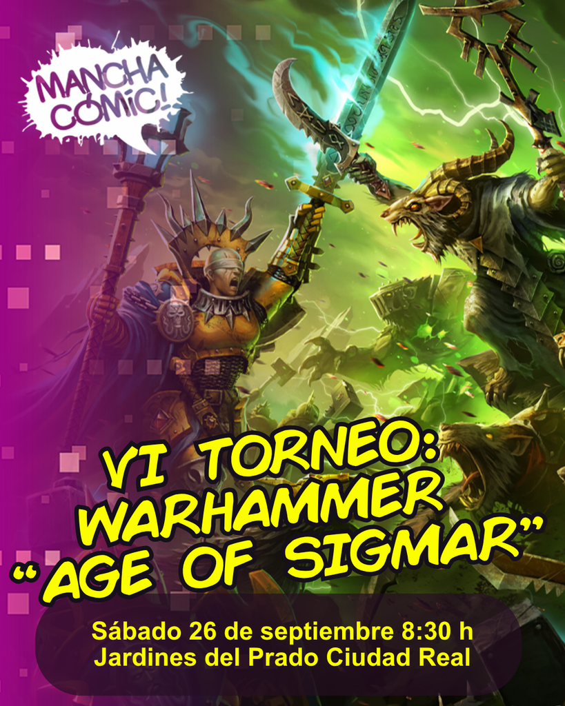 VI Torneo Age of Sigmar Manchacomic