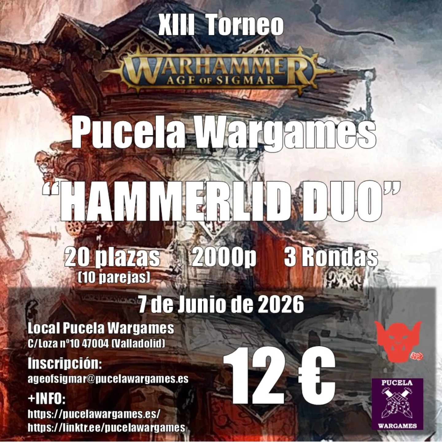 XIII Torneo Age of Sigmar Parejas Hammerlid Duo