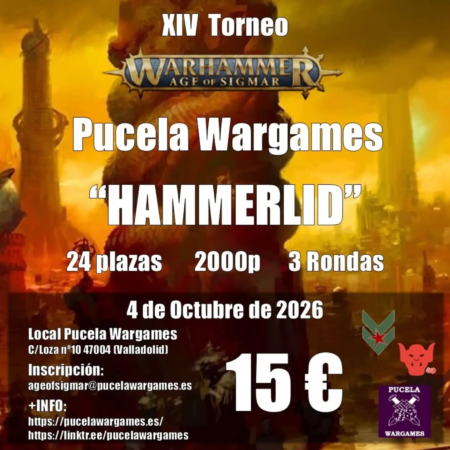 XIV Torneo Age of Sigmar Hammerlid