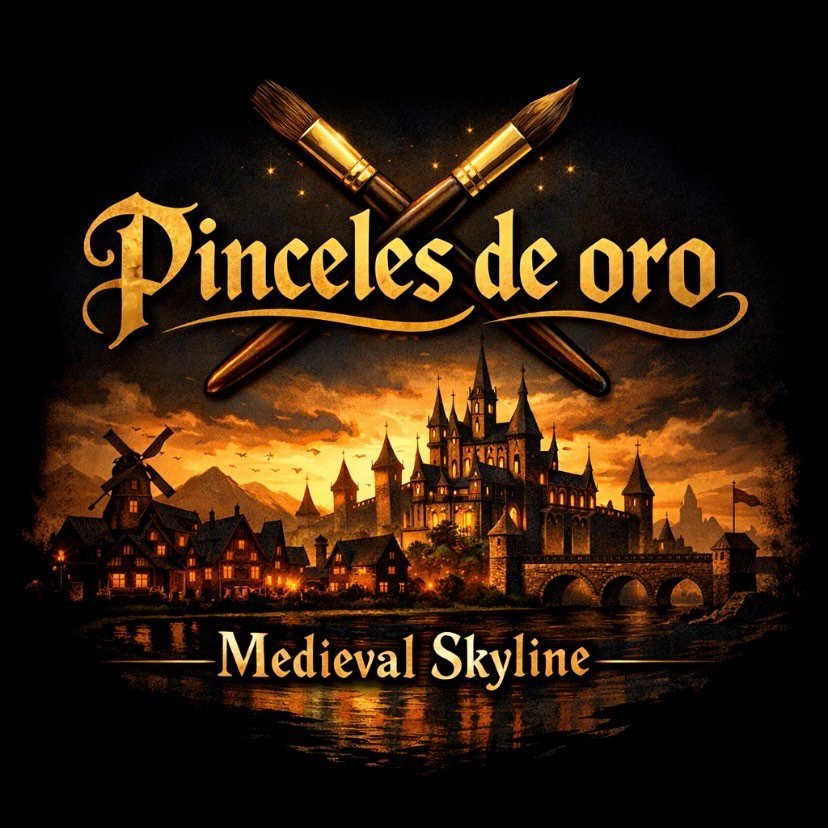 Logo Pinceles de Oro