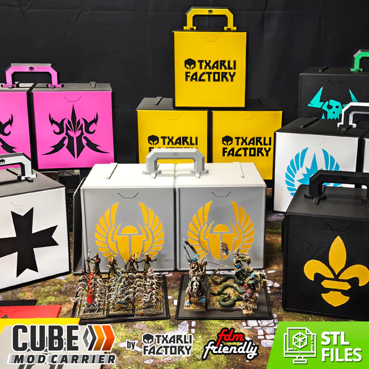 Cubos de transporte de miniaturas