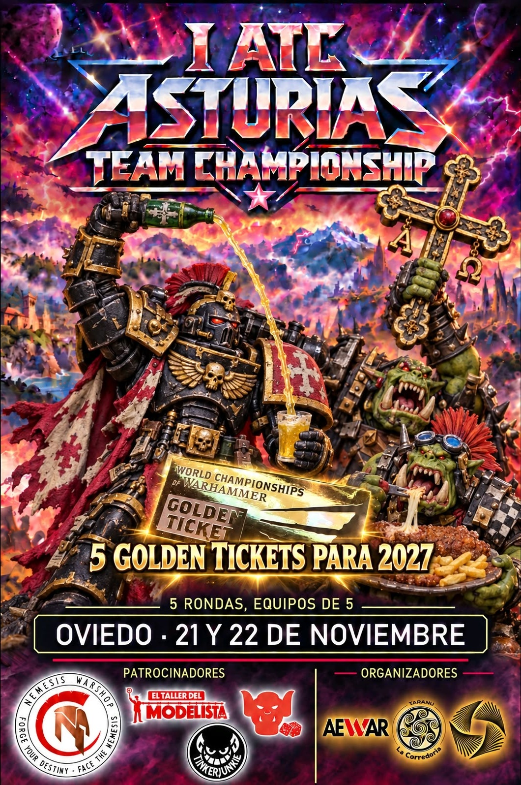 I Torneo Warhammer 40K Asturian Team Championship