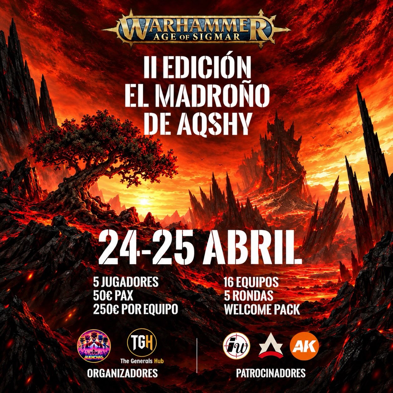 II Torneo Age of Sigmar El Madroño de Aqshy 2027