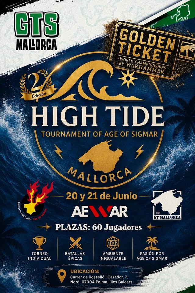 II Torneo Age of Sigmar GT High Tide Mallorca