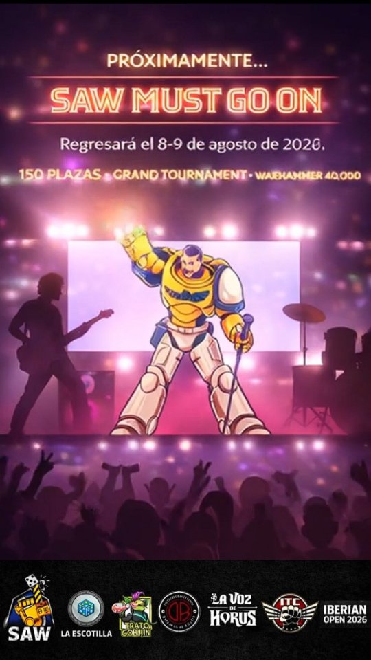 II Torneo Warhammer 40K Saw Must Go On
