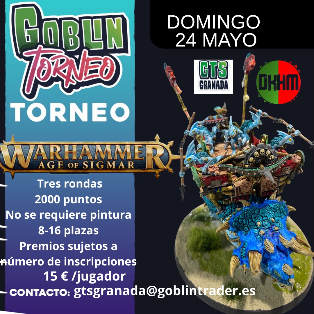 Goblin Torneo Age of Sigmar - Mayo 2026