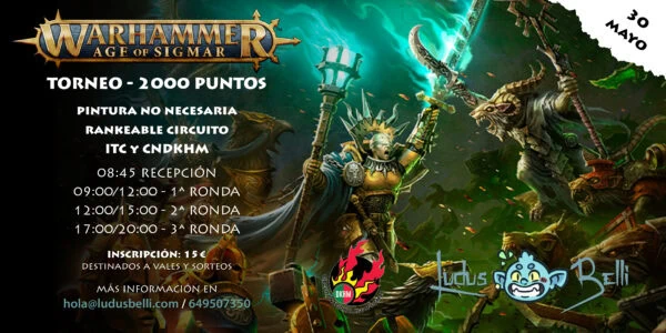 Torneo Age of Sigmar Ludus Belli - Mayo 2026